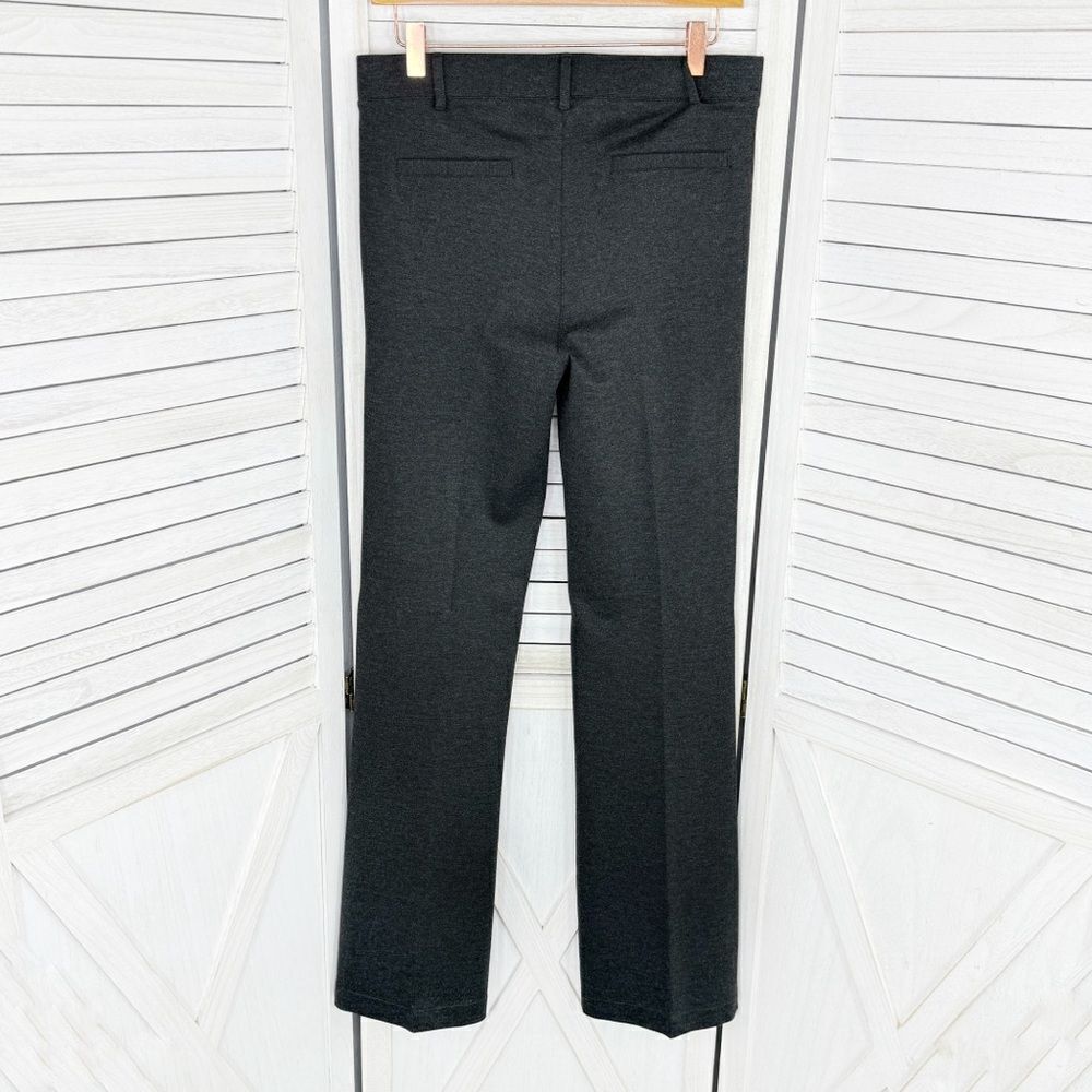 Betabrand‎ Bootcut Pants Charcoal Grey Medium Long Dress Yoga - Picture 3 of 13